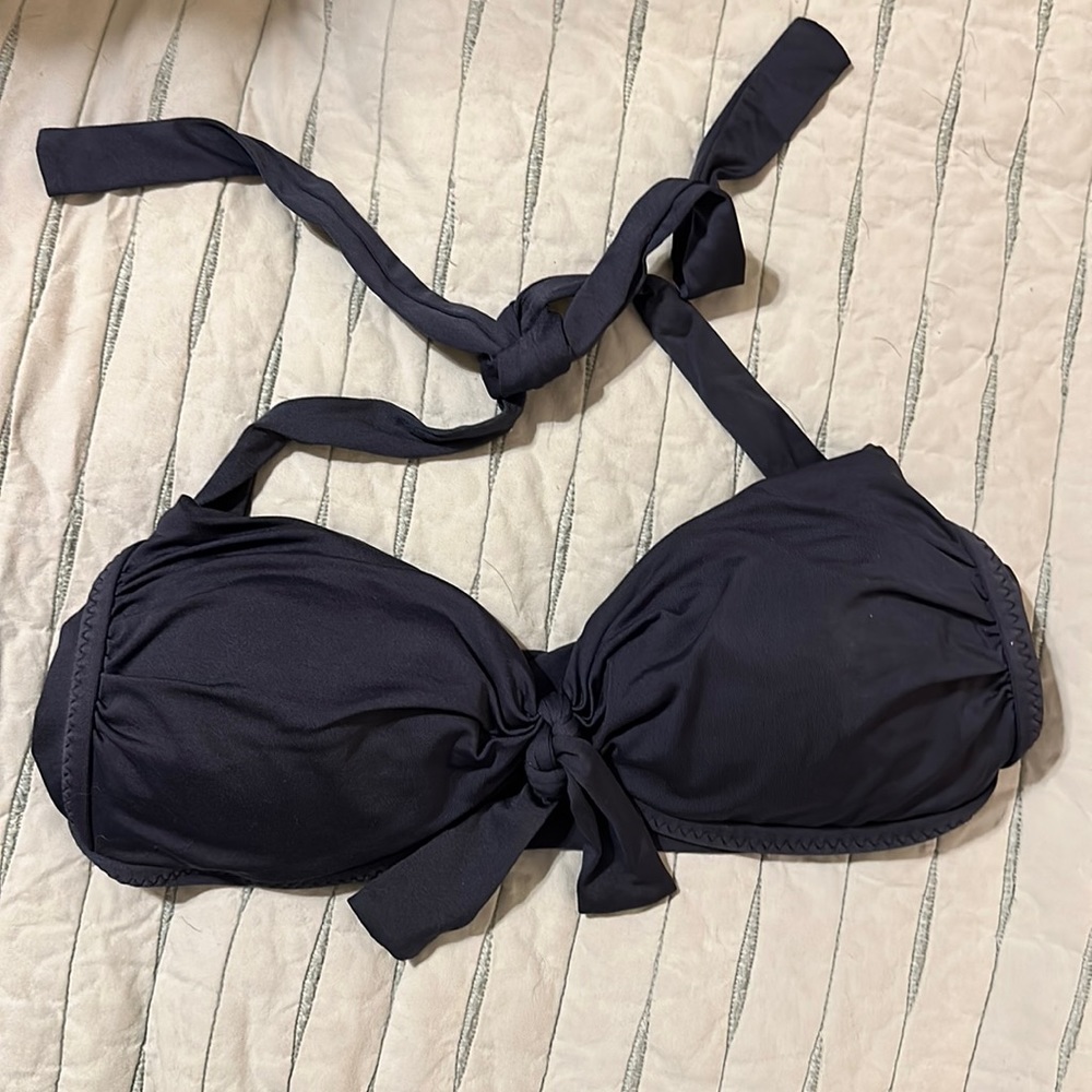 ⚜️ EUC Navy Blue bikini up size S/M